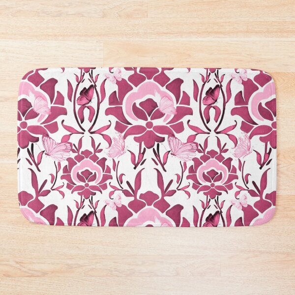 Item preview, Boho,bohemian,blue flowers,butterflies,iznik,ottoman ,floral art designed and sold by MariaMarinova.