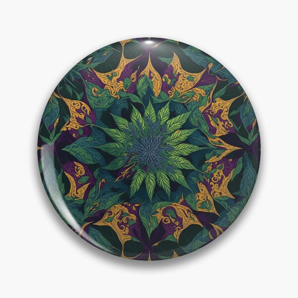 Item preview,  Stoner Psychedelic Mandala Pattern designed and sold by EddieBalevo.
