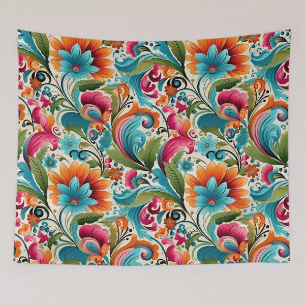 Item preview, Colorful Whimsical ornamental design designed and sold by Drewkm.