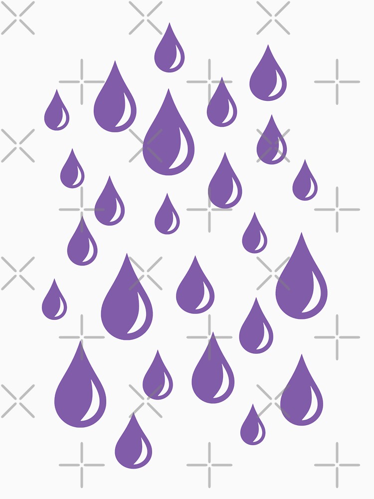 Purple Rain Drops V.2 by notsniwart