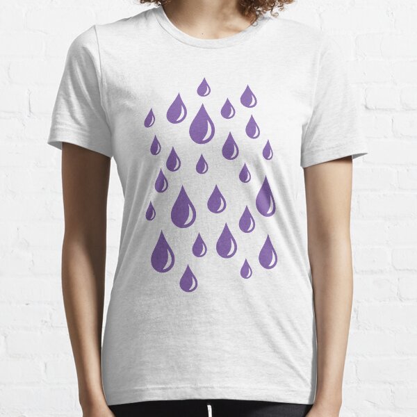 Purple Rain Drops V.2 Essential T-Shirt