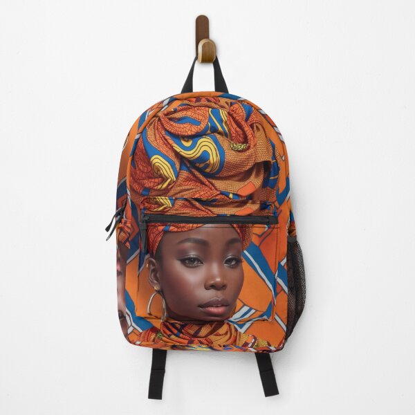 Item preview, black woman with turban designed and sold by womenandflowers.