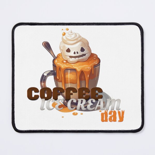 Item preview, Coffee ice cream day. designed and sold by JansenGS.