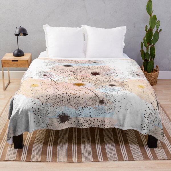 Item preview, Watercolor Dandelion Pattern 9 designed and sold by Magnuna.