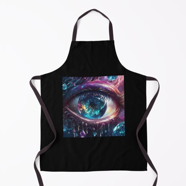 Artikelvorschau, Juwelenauge: Faszinierende Psychedeliche Kunst - Detailliertes Auge mit funkelndesn Diamanten! entworfen und verkauft von AkraidaxDesign.