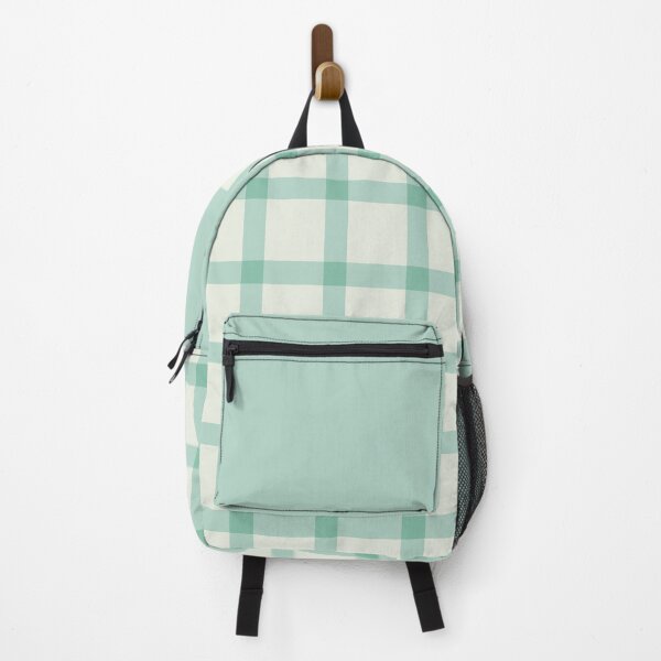 Item preview, Warm pattern - Mint check designed and sold by Pasteltone.