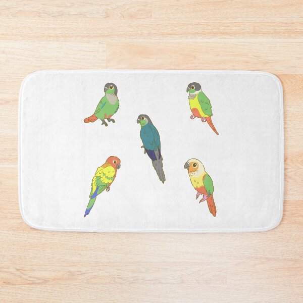 Item preview, Colourful Conures Sticker Pack designed and sold by casserolestan.
