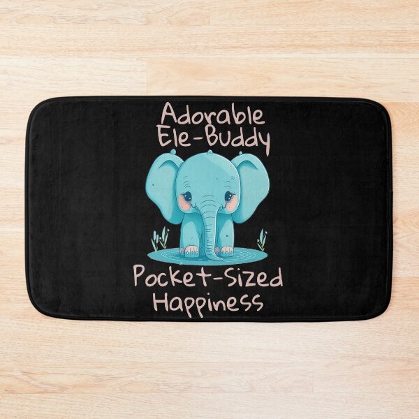 Item preview,  Itty Bitty Elephant Adorable Ele-Buddy Pocket-Sized Happiness  designed and sold by GlunmanStore.