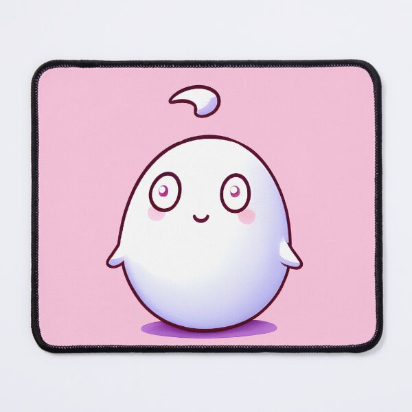 Item preview, Friendly Ghost | Spooky cute, pink egg designed and sold by General-Corner.