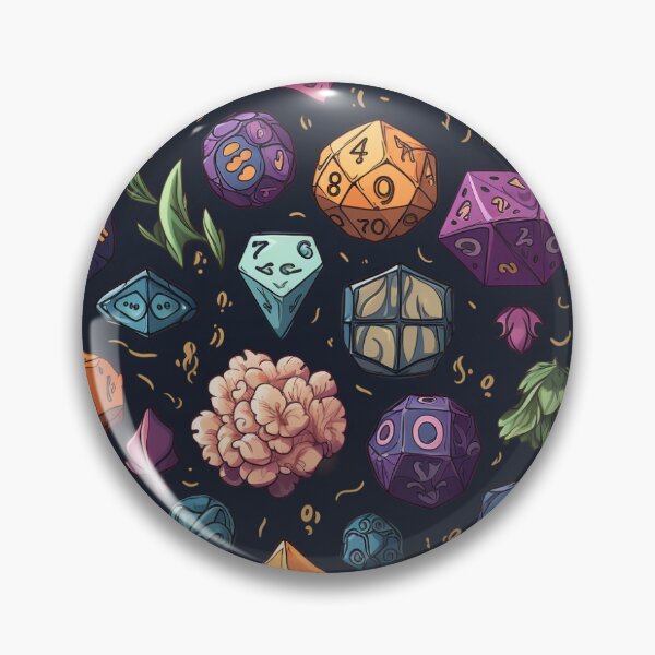 Item preview, DnD Dice Seamless Pattern #3 designed and sold by Flinnix.