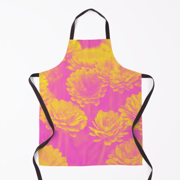 Item preview, Psychedelic Aesthetic Duotone Flowers in Pink and Yellow designed and sold by Trish Dish.