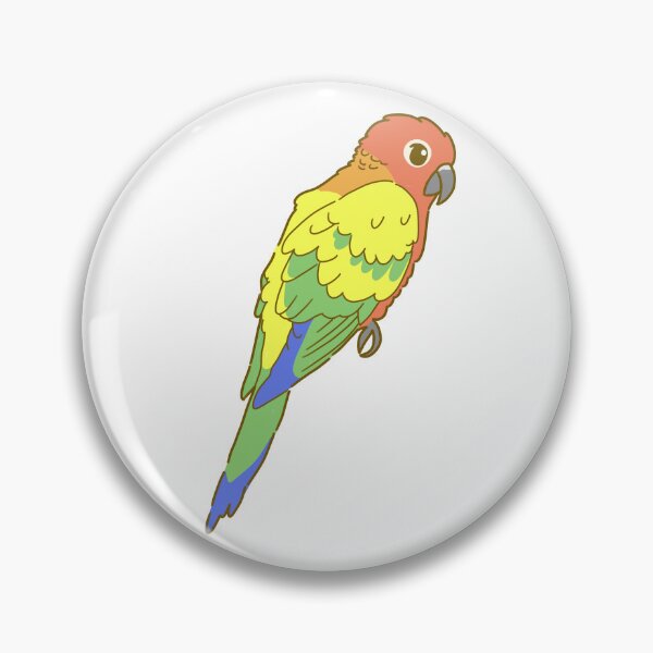 Item preview, Rainbow Sun Conure designed and sold by casserolestan.