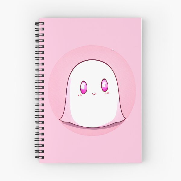 Item preview, Minimalist Friendly Ghost | Spooky cute, pink designed and sold by General-Corner.