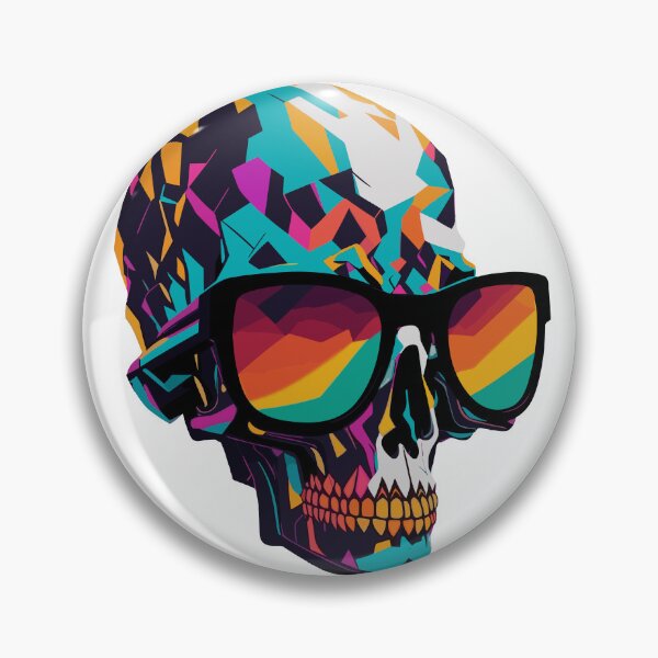 Item preview, Cool Skull with Sunglasses designed and sold by ancient-times.