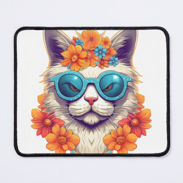 Item preview, Kitten Cutie Flower Design | PNG Sublimation designed and sold by JhazAineArtShop.