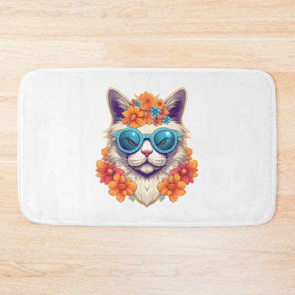 Item preview, Kitten Cutie Flower Design | PNG Sublimation designed and sold by JhazAineArtShop.