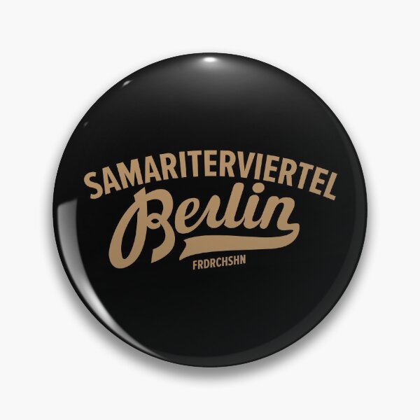 Item preview, Stylish lettering "Samariterviertel" - Berlin Friedrichshain Urban Vintage Design designed and sold by Boogosh.