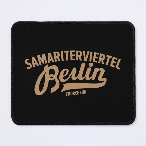 Item preview, Stylish lettering "Samariterviertel" - Berlin Friedrichshain Urban Vintage Design designed and sold by Boogosh.