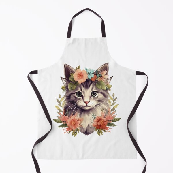 Item preview, Kitten Cutie Flower Design | PNG Sublimation designed and sold by JhazAineArtShop.