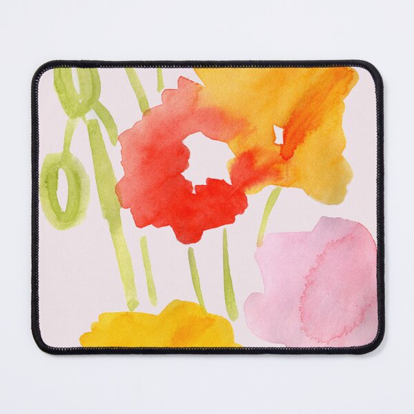 Item preview, Icelandic Poppy Watercolor Painting designed and sold by lisaadesign.