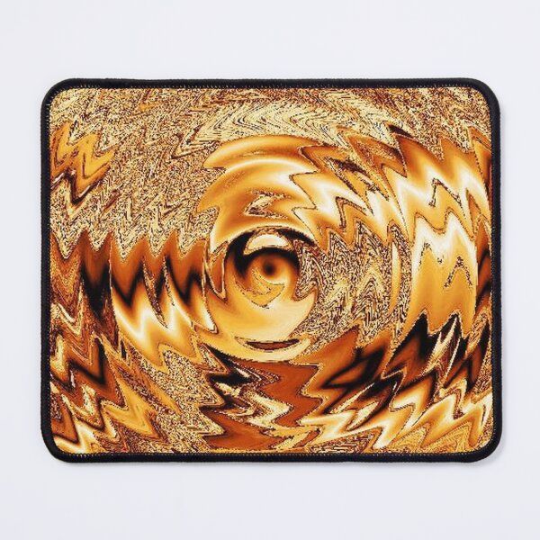 Item preview, Metallic gold circular waves large and small designed and sold by JaroDesign2023.