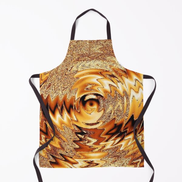 Item preview, Metallic gold circular waves large and small designed and sold by JaroDesign2023.