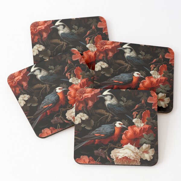 Item preview, Night Garden with Birds designed and sold by OurBarcode.