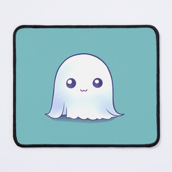 Item preview,  Minimalist Friendly MIni Ghost | Spooky cute, light blue designed and sold by General-Corner.
