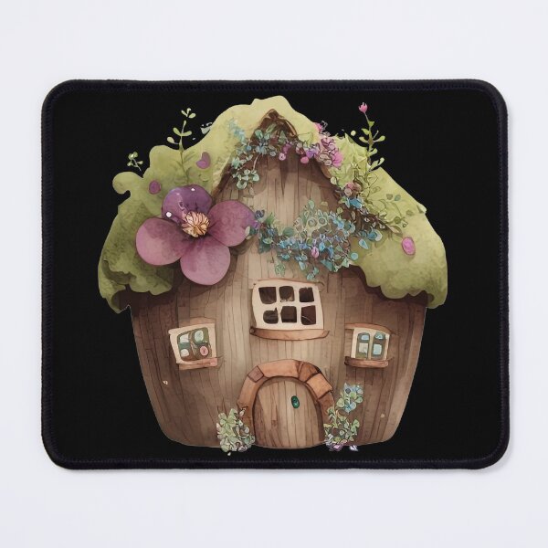 Item preview, Watercolor Fairy Magic House 1 designed and sold by Magnuna.