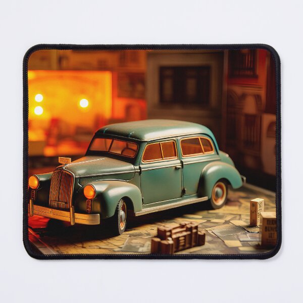 Artikelvorschau, Diorama in einer Box, Retro-Altauto entworfen und verkauft von Gabi.Media.
