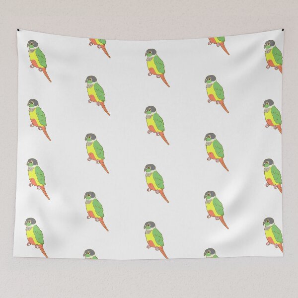 Item preview, Yellow Sided Green Cheek Conure designed and sold by casserolestan.