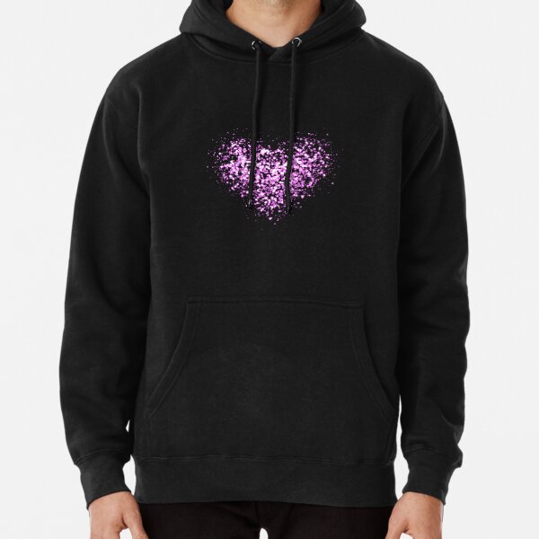 Namaste Bitches - Pink Glitter Effect | Pullover Hoodie