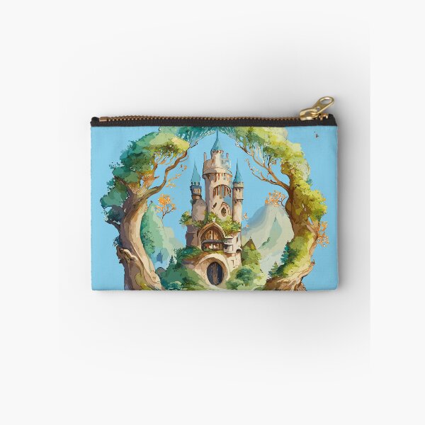 Item preview, Enchanted Castle in the Luminescent Forest designed and sold by Pickmash.