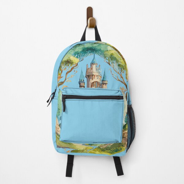 Item preview, Enchanted Castle in the Luminescent Forest designed and sold by Pickmash.
