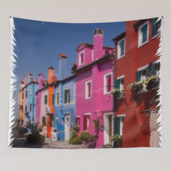 Item preview, colored houses designed and sold by ZartDesing.