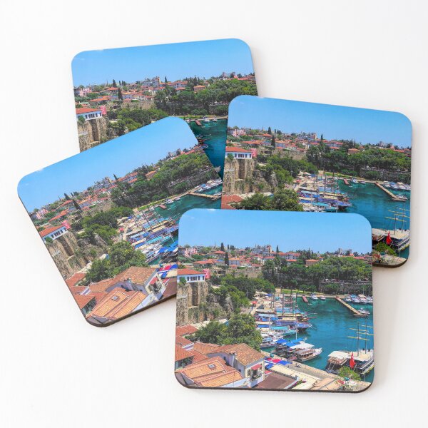 Item preview, Antalya Turkey with Marina, Boats and City Walls in Old Town of Kaleici designed and sold by acceleratorhams.