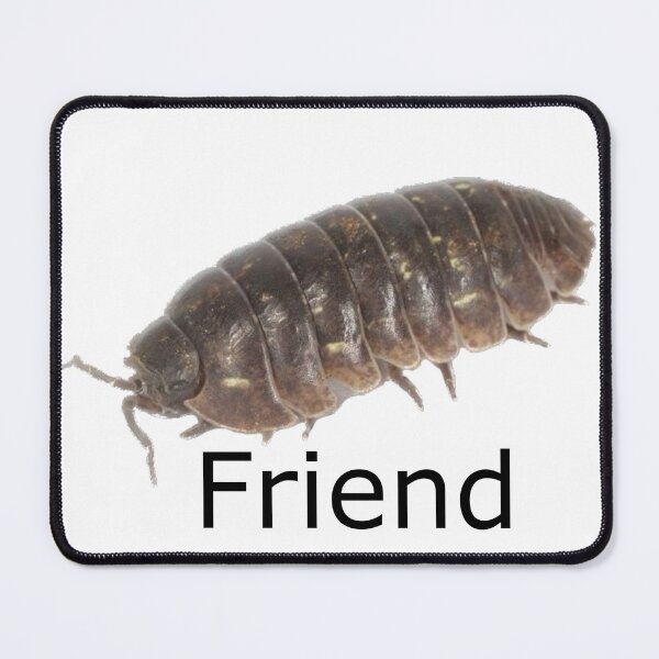 Item preview, Roly Poly Pill Bug Isopod Friend with Text designed and sold by Magironi.