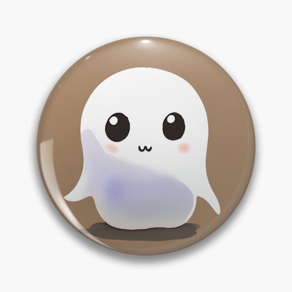 Item preview, Minimalist Friendly Mini Ghost | Spooky cute, brown designed and sold by General-Corner.
