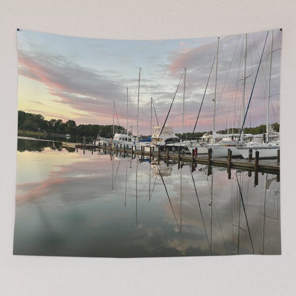 Item preview, Marina Sunset designed and sold by TinyDinoDesigns.