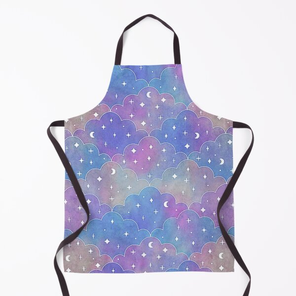 Item preview, Dreaming Above the Clouds and Stars Watercolor Pattern designed and sold by Design Minds Boutique.