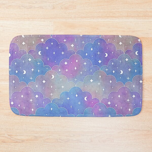 Item preview, Dreaming Above the Clouds and Stars Watercolor Pattern designed and sold by Design Minds Boutique.