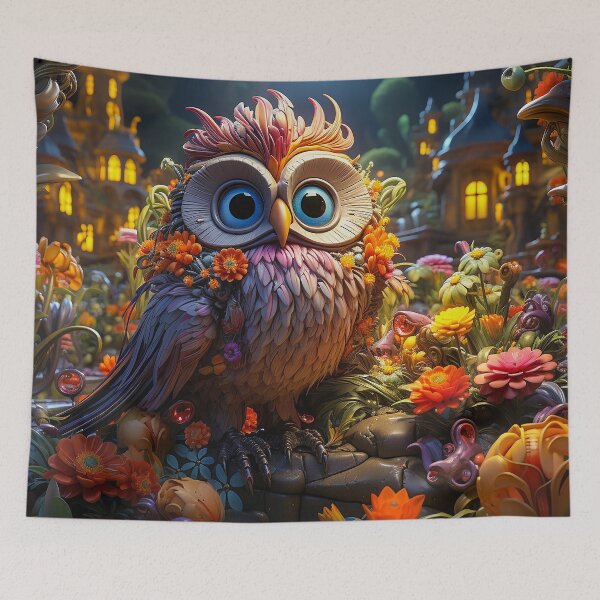 Item preview, Owl  designed and sold by Mysterium AI.