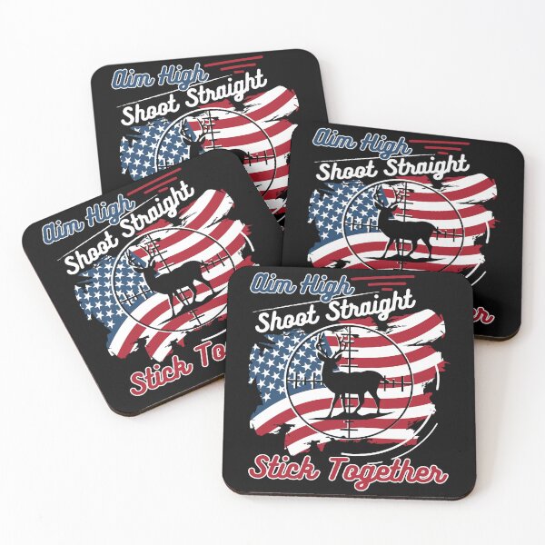 Item preview, Aim High, Shoot Straight, Stick Together For Hunters designed and sold by ElSpektra.