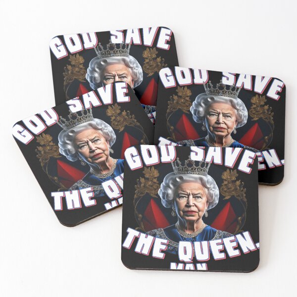 Item preview, God Save the Queen Man designed and sold by flippinsg.
