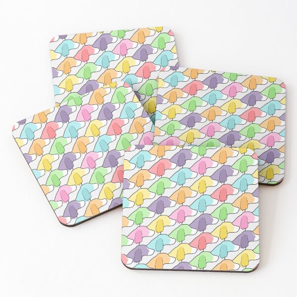 Item preview, Springer Spaniel Pastel Pattern designed and sold by Tillowin.
