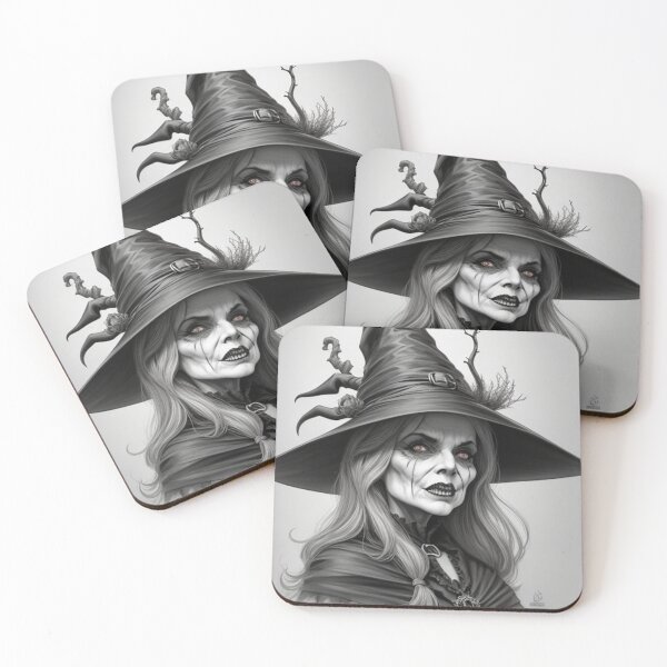 Item preview, Witch pencil drawing designed and sold by Pencil-Art.