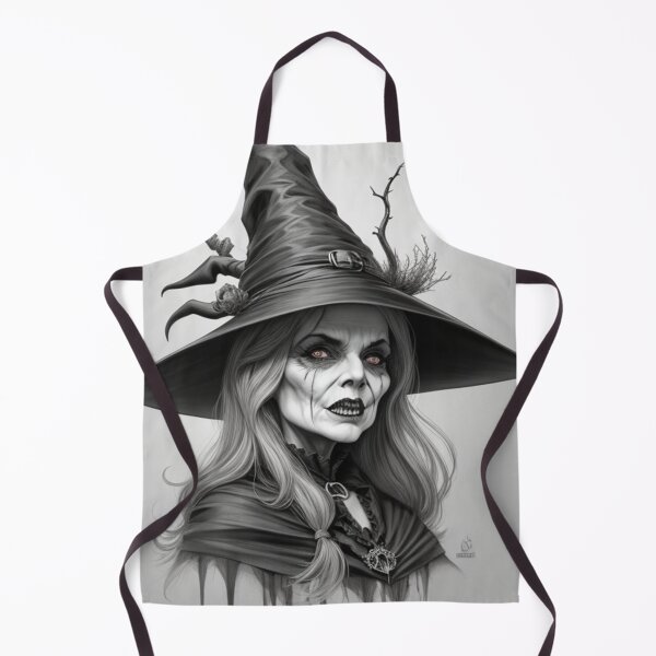 Item preview, Witch pencil drawing designed and sold by Pencil-Art.