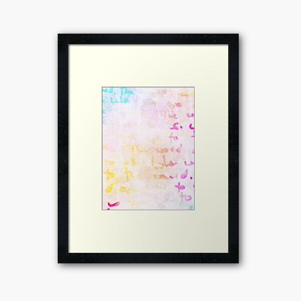 The Proof Framed Art Print