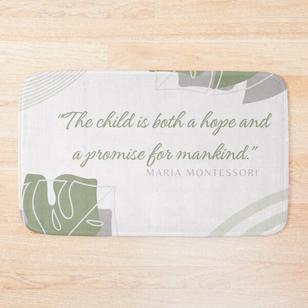 Item preview, Montessori Quote Boho Design designed and sold by TeyMank.