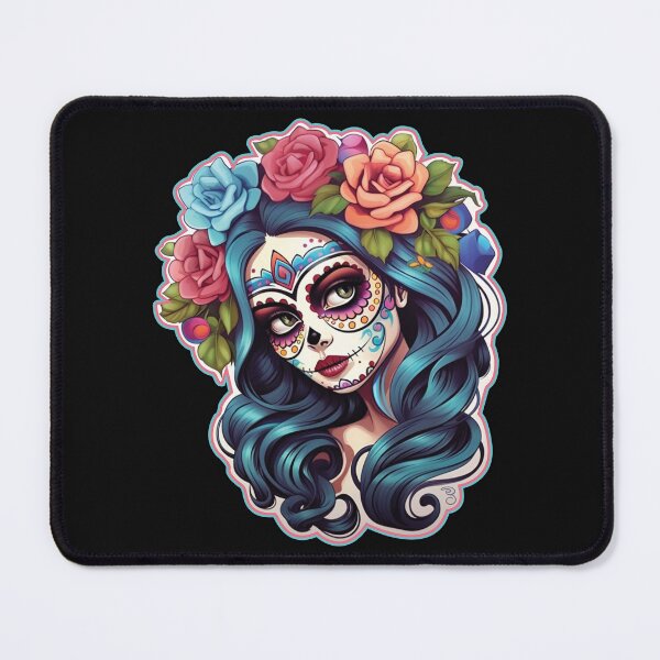 Item preview, Beautiful Sugar Skull Female designed and sold by RRMStudios.